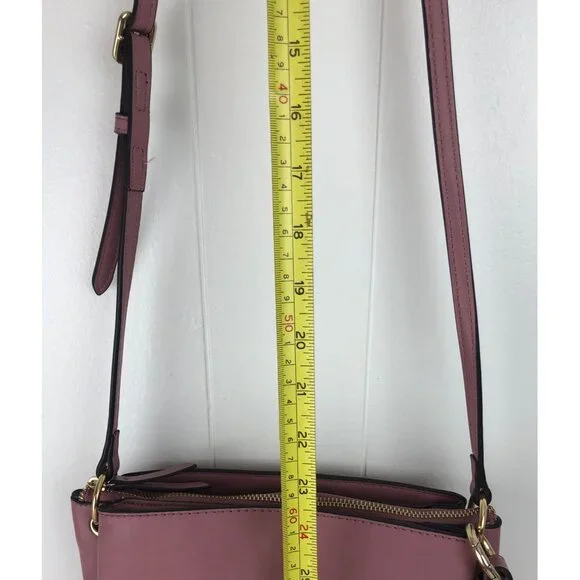 Nine West Womens Dusty Orchid Crossbody Purse Bag Purple - Picture 13 of 15